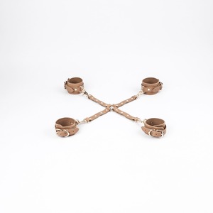Kit de Contrainte en Cuir Véritable B2B 11 Pièces Haut de Gamme – Pack de Contrainte Bondage Premium – Équipement Fétichiste RTTS-0035 - Product Image 6