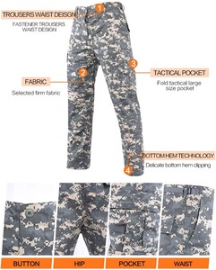 Ensemble veste et pantalon de camouflage professionnel pour la chasse et la randonnée, durable, pour activités de plein air, fabricant premium, commandes en gros - Product Image 5
