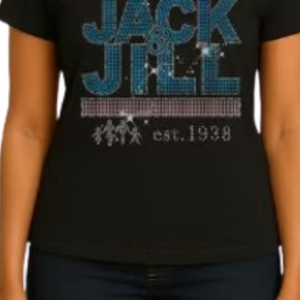 Camiseta Negra con Diseño Retro de Letras Brillantes para Mujer, Ropa Casual para el Día a Día, Estilo Urbano, Cómoda y a la Moda - Product Image 6