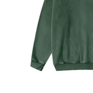 Sweat-shirts pour hommes en polyester/coton de haute qualité, imperméables, en molleton, effet délavé, design personnalisé, couleur unie, basiques, streetwear - Product Image 3