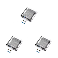 Caja para SSD SATA FYX Swap, Carcasa de 1.5Gbps, Adaptador de Tarjeta de Alta Velocidad, Protocolo SATA de Estado Sólido, M.2 NGFF, USB 3.0, Caja para Disco Duro