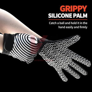 Gants de football américain respirants, flexibles, durables, légers, avec protection renforcée de la paume - Product Image 5