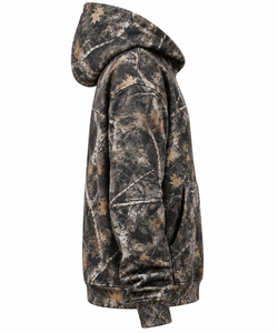 Sudadera con Capucha de Invierno de Alta Calidad con Estampado de Hoja de Arce Camuflada, Tejida y Bordada, Ecológica, para Hombre y Mujer, a la Moda - Product Image 3