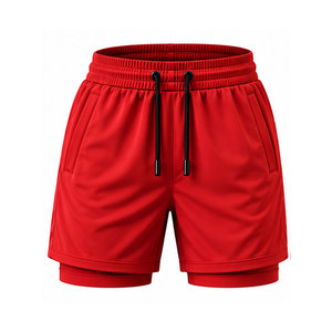 Pantalones Cortos Deportivos para Hombre, Tela Suave, Ropa de Entrenamiento Atlético, Corte Holgado, para Correr, Fitness y Ejercicio Diario - Product Image 1