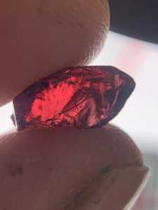 Natural Rhodolite Garnet Rough Gemstone Lot Cutting Grade Pieces Deep <b>Red</b> African Crystal Parcel For Faceting - Product Image 3