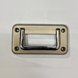 MODERN ZINC ALLOY RECTANGLE CABINET KNOB DURABLE ECO FRIENDLY DRESSER DRAWER <b>WARDROBE</b> PULL <b>HARDWARE</b> MADE IN INDIA - Product Image 1