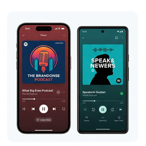 Royalcraft Podcast App – Listen to Audio Shows, Stream Podcasts, Offline Play, Discover Trending Episodes - Product Image 2