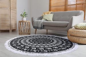 Tapis mural rond imprimé d'oiseaux, tapisserie de Yoga, Mandala, style indien, pour plage, pique-nique de plage, vente en gros - Product Image 5