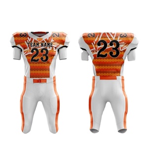 Uniforme de Fútbol Americano para Competiciones Organizadas, Jersey Flexible, Pantalones Acolchados, Ropa Lista para el Juego Profesional - Product Image 1