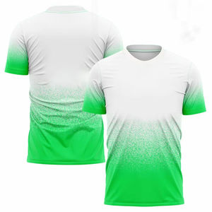 Nouveauté, maillot de football pour hommes personnalisé avec le nom de l'équipe, 100% polyester, protection UV, séchage rapide, respirant, logo personnalisé, haute qualité - Product Image 6