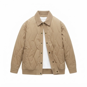 Veste matelassée unisexe oversize camouflage formelle, vêtement d'extérieur printemps, logo personnalisé disponible, veste décontractée urbaine chaude - Product Image 5