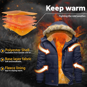 Stylish Wear <b>Men</b> Parka <b>Jacket</b> Modern Look <b>Men</b> Parka <b>Jacket</b> Outdoor Style <b>Men</b> Parka <b>Jacket</b> <b>Long</b> Wear Best Selling <b>Jacket</b> - Product Image 4