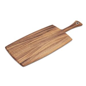 Planche à fromage en bois d'acacia naturel - Non toxique, facile à nettoyer, passe au lave-vaisselle - Product Image 2