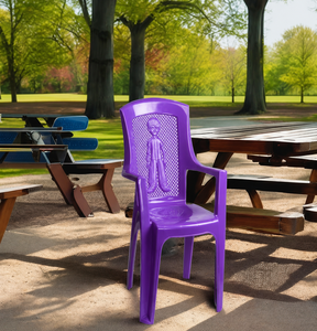 Baby <b>Plastic</b> Square Contemporary Chair Strong Durable Lightweight Portable Comfortable Backrest for Kids Home School Dining 2-6 - Product Image 2