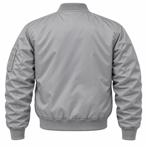 Chaqueta Bomber Personalizada para Hombre, Ropa de Calle Premium, Chaqueta Ligera Cortavientos con Cierre, Fabricante OEM al por Mayor - Product Image 2