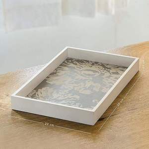 Plateau de service en bois luxueux pour table basse, fêtes, clubs et usage domestique. Plateau de service en bois de qualité supérieure pour restaurant à prix avantageux. - Product Image 2