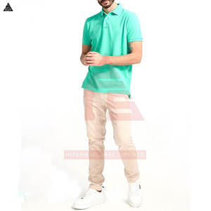 Polo à séchage rapide, confortable et respirant, 100% coton, tissu tricoté, polo en coton grande taille, prix de vente, qualité supérieure - Product Image 4