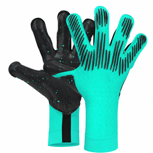 Direct Factory Supplier High Quality Football Goalkeeper Gloves Professional Custom Logo <b>Latex</b> Breathable <b>Men's</b> Pull Adjustable - Product Image 1