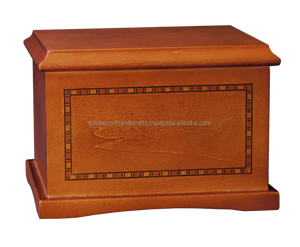 Urnes de crémation en bois de conception unique pour adultes Urnes funéraires Urnes funéraires taille personnalisée Fournitures funéraires - Product Image 3