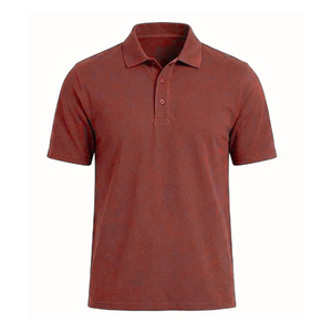 Camisa polo para hombre con botones, manga corta, de alta calidad, ODM, poliéster, impresión de logotipo personalizado, tela transpirable - Product Image 2