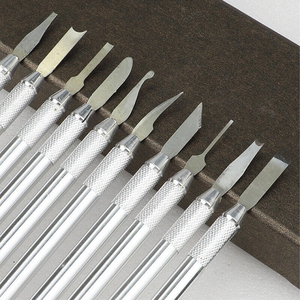 Kit d'outils de sculpture dentaire en acier inoxydable, couteaux à modeler, instruments de sculpture de l'argile et de la poterie, usage professionnel - Product Image 4