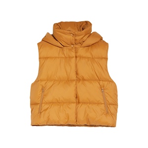 Alta calidad 100%, venta al por mayor, chaqueta sin mangas para mujer de invierno, pantalones, ropa informal de otoño, abrigo cálido de algodón con estampado de logotipo personalizado - Product Image 6