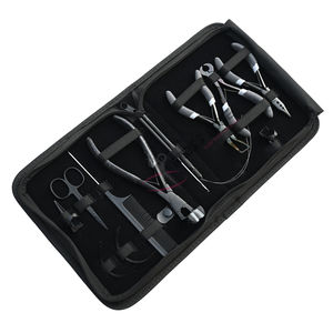 Kit d'outils pour extensions capillaires : Pince à bandes adhésives, Coupe-keratine, Dissolvant de micro-perles, Enfileur de boucles, Peigne à queue et Kit de doigts de séparation - Product Image 1