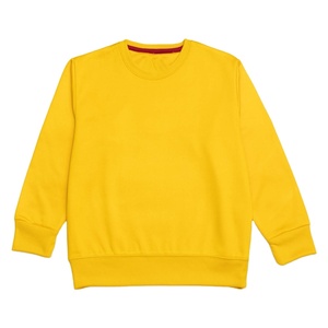 เสื้อสเวตเชิ้ตคอกลมทรงปกติ พิมพ์โลโก้ได้ตามต้องการ สำหรับผู้หญิงและผู้ชาย ผ้าโพลีเอสเตอร์/คอตตอน คุณภาพสูง สำหรับฤดูใบไม้ร่วงและฤดูหนาว ไม่มีฮู้ด - Product Image 1