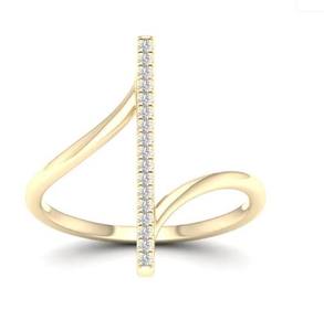 แหวนหมั้นเพชร 3 กะรัต ทองคำแท้ 14K เพชรเพาะเลี้ยงในห้องปฏิบัติการ รับรองโดย IGI ขายส่ง เครื่องประดับเจ้าสาวคุณภาพสูงที่ยั่งยืนสำหรับผู้หญิง - Product Image 1