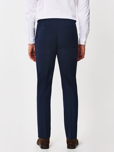 <b>Men's</b> Classic Business Casual <b>Trousers</b> Thin Stretch Straight-leg Slim Fit Long <b>Pants</b> Pleated <b>Plus</b> <b>Size</b> Tapered Dress <b>Pants</b> - Product Image 2