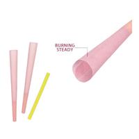 Cônes à rouler personnalisés en gros, colorés, taille King Size, paquets de 50, 100, 1000, en papier de riz à combustion lente avec filtres.