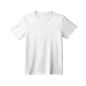 เสื้อยืดเปล่าสำหรับพิมพ์ลายดิจิทัล ผ้าฝ้าย 100% เนื้อนุ่ม ไม่ยับ แห้งเร็ว - Product Image 1