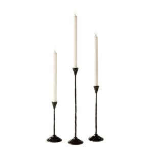 Modern Metal Candle <b>Holder</b> Set of 2 Matte <b>Black</b> Iron Geometric <b>Candlestick</b> <b>Holders</b> Home Decor Tabletop Centerpiece Candle Stand - Product Image 3