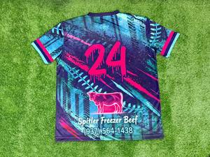 Sublimation football Men's Jersey <b>T</b>-<b>Shirt</b> DTF Printed Heavyweight 300 GSM Tee for Winter Fashion Men's <b>T</b>-<b>shirts</b> - Product Image 2