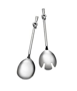 Increíble Servidor de Ensalada de Metal con Agarre Ancho y Mango Cómodo que Permite Servir Fácilmente a Todas las Edades - Product Image 1