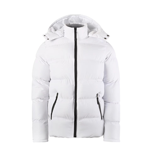 Veste d'hiver pour homme, coupe-vent à capuche, imperméable, respirante, col montant, logo personnalisé sur le devant, haute qualité - Product Image 4