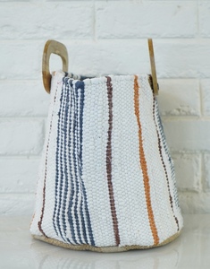 Bolso Bandolera Bohemio de Algodón Trenzado 2026 para Mujer con Asa de Madera, Bolso de Viaje y Playa, Diseño Sólido Personalizado - Product Image 3