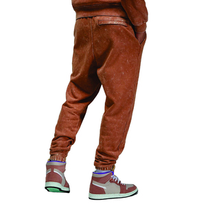 Pantalones Deportivos Personalizados con Logotipo 2026, Pantalones Joggers Holgados Lisos para Hombre, de Algodón con Lavado Ácido, para Gimnasio, Deporte y Jogging - Product Image 1