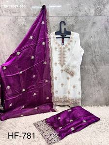 Colección Premium de Trajes Plazzo-Dupatta ZMC con Bordado, Listos para Usar, Proveedor de la India, Compras en Línea en India - Product Image 6
