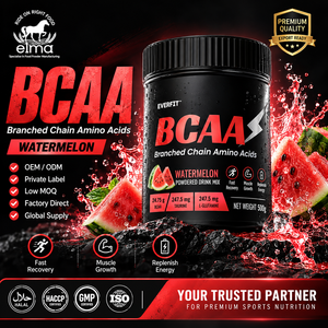Concentrado de Proteína de Suero de Leche Elma Food 1KG Sin Azúcar Añadido 50 Porciones Fórmula de Crecimiento Muscular con BCAA Sin GMO Proteína en Polvo para Adultos - Product Image 1
