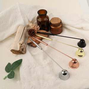 Accessoires pour bougies modernes et minimalistes : Éteignoir à bougie en acier inoxydable avec couvercle, éteignoir à mèche, décoration d'intérieur, cadeau - Product Image 3