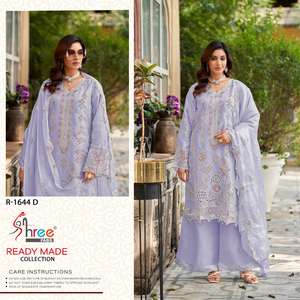 Elegante Gimmi Choo Work Shalwar Kameez con intrincado bordado, forro y elegante Dupatta perfecto para cualquier ocasión - Product Image 4