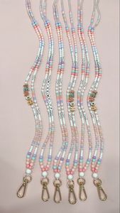 Unique Embroidery Beaded <b>Lanyard</b> Handmade Artisan Beadwork Neck Strap <b>for</b> <b>Keys</b> Office and School - Product Image 5