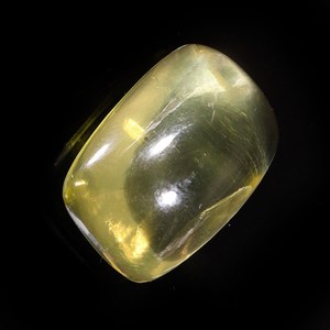 Quartz citron naturel, taille cabochon, pierre précieuse jaune, pour la création de bijoux - Product Image 5