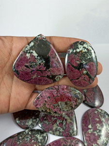 Natural Loose Gemstone Eudialyte Cabochon Wholesale Jewelry Making Stone - Product Image 3