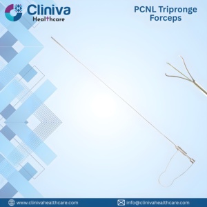 Pinces à trois branches PCNL manuelles, de haute qualité, réutilisables, ensemble d'instruments chirurgicaux - Product Image 1