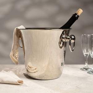 Cubo para hielo de acero inoxidable con tapa, cubo para hielo de doble pared, cubo para hielo aislado, cubo para hielo de bar, cubo enfriador de vino - Product Image 1