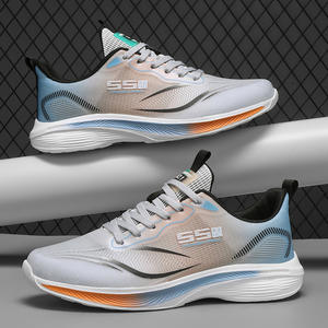 2026 New Style Soft-soled Lightweight Cushioning Anti-slip <b>Running</b> Shoes Fashionable Leisure Shoes Breathable <b>Sock</b> Closure Shoes - Product Image 3