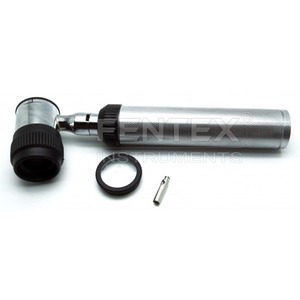 High-Resolution 10X Magnification Medical-Grade Stainless Steel Dermatoscope Handheld Manual Power CE Certified FENTEX - Product Image 5
