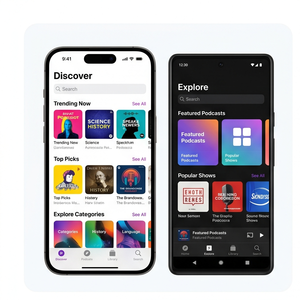Royalcraft Podcast App – Listen to Audio Shows, Stream Podcasts, Offline Play, Discover Trending Episodes - Product Image 1